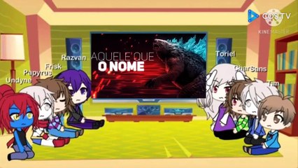 Undertale React ao rap do Godzilla #reaction#Rap do Godzilla