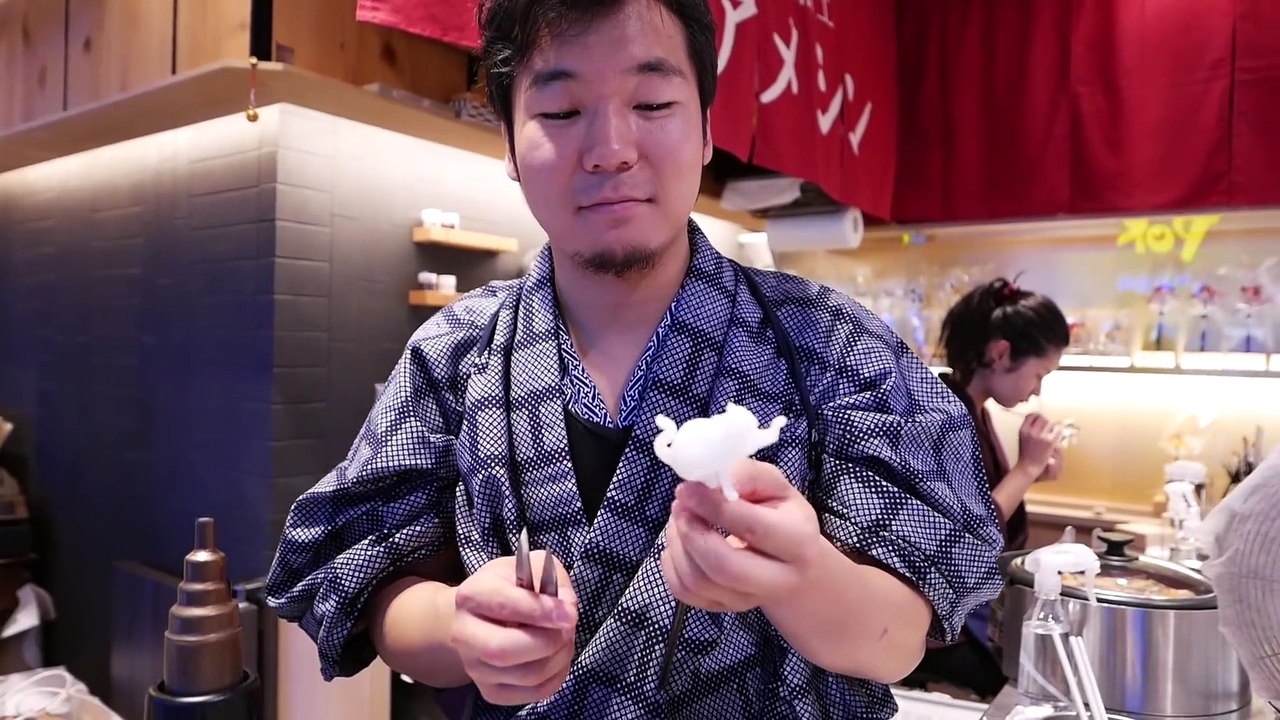 JAPANESE CANDY ART - Goldfish, Frog, Cat, Dog Amezaiku Tokyo Japan