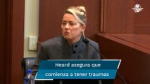 Entre lágrimas, Amber Heard asegura que recibe amenazas de muerte
