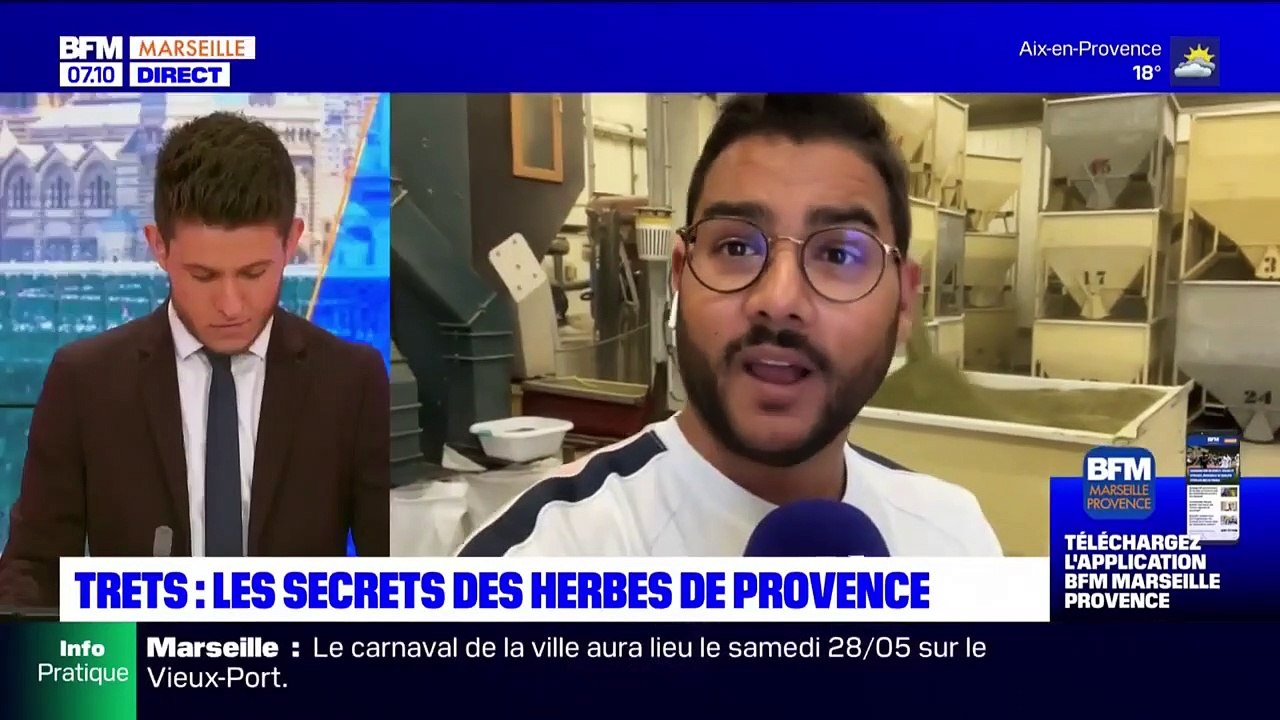 Dans les secrets des herbes de Provence - les aromates de Provence -25mai2022BFM