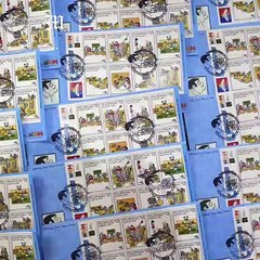 A stamp on 'slice of life'