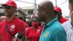 HUNDREDS OF PRISON, FIRE OFFICERS PICKET CPO