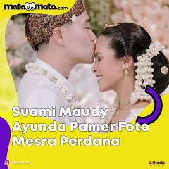 Suami Maudy Ayunda Pamer Foto Mesra Pertama, Sweet Banget!