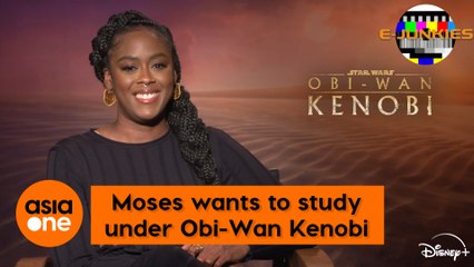 E-Junkies: Moses Ingram wants to be Master Obi-W an’ s apprentice
