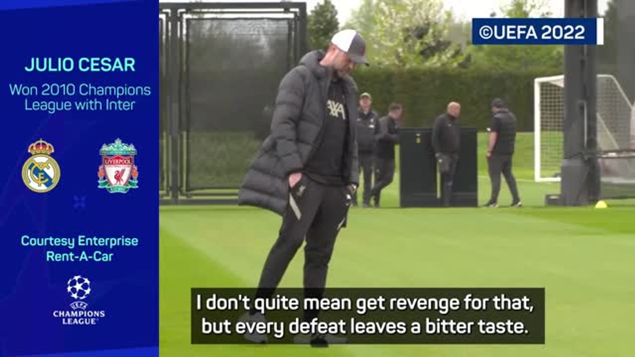 Champions League winner Julio Cesar 'in love' with Klopp