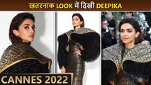 Cannes 2022 : Deepika Padukone's Jaw-Dropping Look, Ranveer Singh Calls Her A 'Queen'