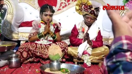 नवरदेवाची उंची 36 इंच तर नवरीची 31 इंच! पाहा खास लग्नाची गोष्ट...