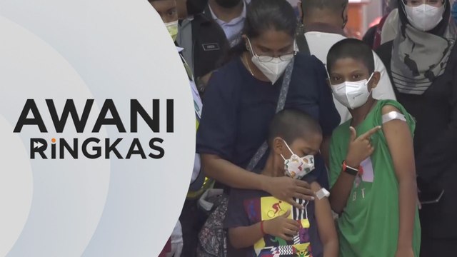 AWANI Ringkas: PICKids: 32.2% lengkap divaksin