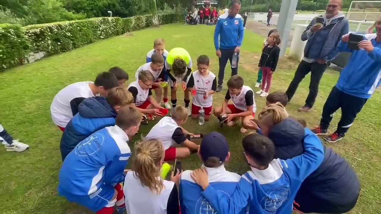 Célébration commune U11-U13 (Tournoi de Pavilly le 26/05/2022)