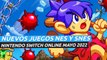 Nintendo Switch Online - Juegos NES y SNES mayo 2022