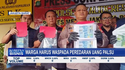 Ini Modus Sepasang Suami Istri Edarkan Uang Palsu di Pasar Tradisional