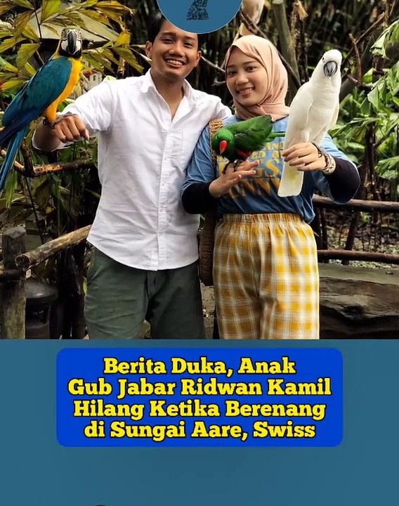 Putra pertama dari Gubernur Jawa Barat M Ridwan Kamil yakni Emmeril Khan Mumtadz atau biasa dipanggil Eril dikabarkan hilang di Swiss, saat sedang berenang di Sungai Aaree, Bern, Swiss