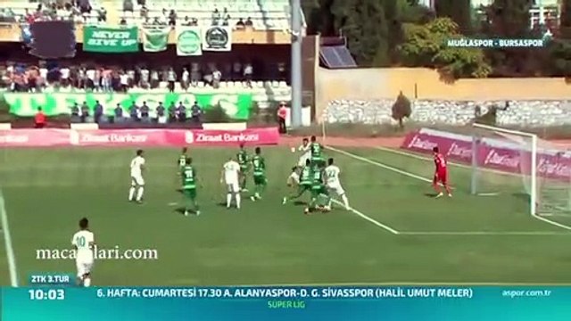 Muğlaspor 1-3 Bursaspor [HD] 24.09.2019- 2019-2020 Turkish Cup 3rd Round