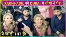 Ye Jodi Hit Hai, Fans Mob Rakhi & Adil For Selfie In Dubai