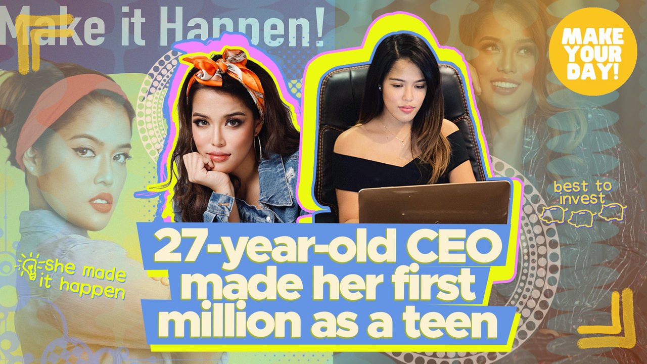 27-year-old CEO made her first million as a teen | Make Your Day
