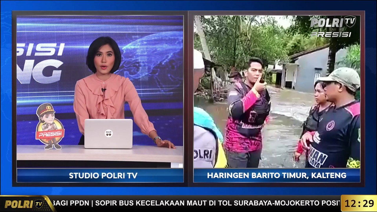 Live Dialog Bersama Bhabinkamtibmas Desa Haringen Barito Timur Kalteng Terkait Bantuan Korban Banjir Mulai Berdatangan