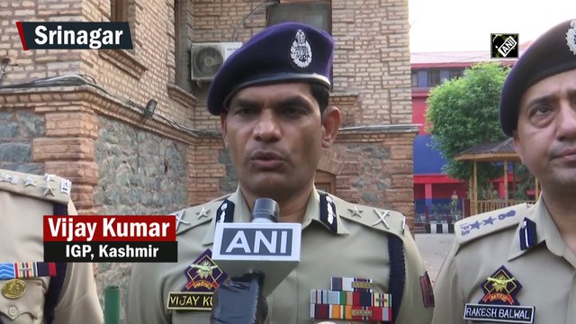 LeT terrorists, involved in TV artist Amreen Bhat murder, killed: IGP Kashmir