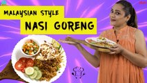 Malaysian Style _Nasi Goreng_ _ Indonesian Street Food _ Uma Riyaz