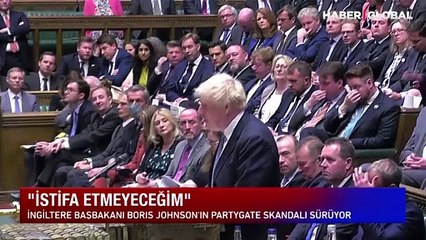 İngiltere Başbakanı Johnson, "Partygate" skandalı sonrası istifa etmeyeceğini açıkladı