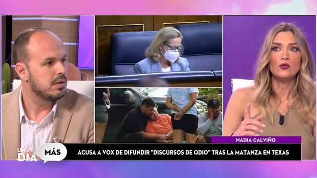 Nadia Calviño acusa a VOX de difundir discursos de odio