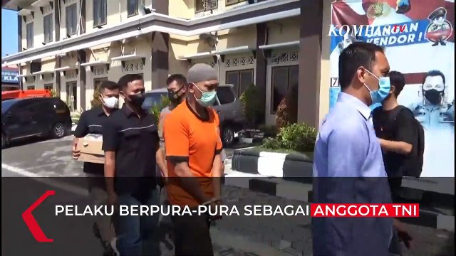 Polisi Ciduk TNI Gadungan Penjual Senjata Api Rakitan di Klaten