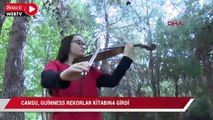 13 yaşındaki Cansu Sara Takmaz Guinness Rekorlar Kitabı’na girdi