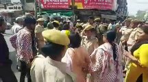 भीलवाड़ा में हुए बवाल के बाद आज आधे से ज्यादा शहर बंद, भारी पुलिस बल तैनात