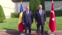 Bakan Çavuşoğlu, Romanya Dışişleri Bakanı Aurescu ile görüştü