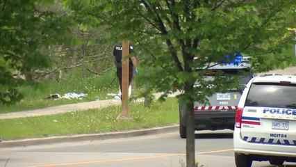 Abatido un joven armado junto a un colegio en Toronto
