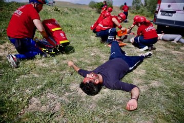 UMKE'DEN GERÇEĞİ ARATMAYAN DEPREM VE KAZA TATBİKATI