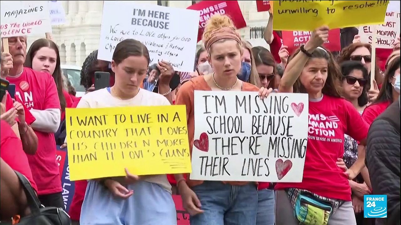 Fusillade au Texas : manifestations pour le contrôle des armes à feu