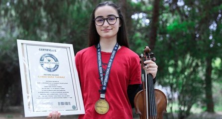 Kemanıyla 6 ayda elde ettiği 16 dereceyle Guinness’e girdi