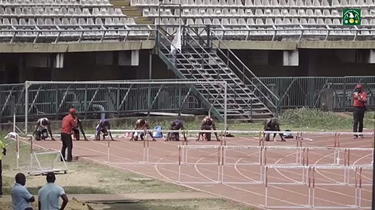 MEN 110M HURDLES FINAL AT THE NUGA GAMES UNILAG 2022