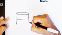 Cara Menggambar Tayo dengan Mudah