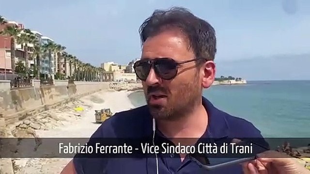 Nuova spiaggia a Trani: completato il ripascimento a Scoglio di Frisio