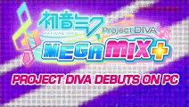 Hatsune Miku Project DIVA Mega Mix+ - Trailer de lancement sur PC