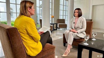 Swetlana Tichanowskaja: "Ich habe meinen Kampf nicht aufgegeben"