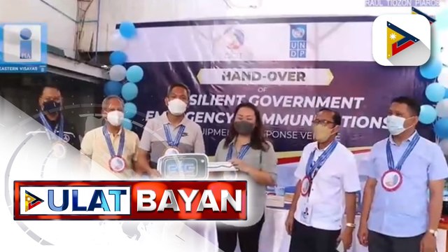 DICT-8, nakatanggap ng emergency response vehicles at communications equipment mula sa UNDP