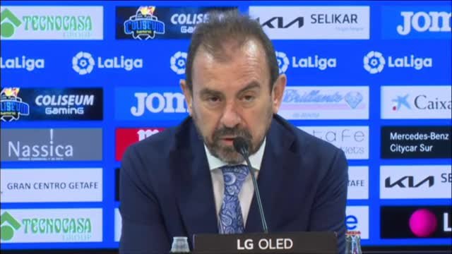 Sánchez Flores muy feliz de quedarse en el Getafe dos temporadas más