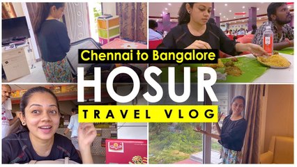 Chennai To Bangalore _ Enroute Hosur _ Travel Vlog _ Anithasampath Vlogs (1)