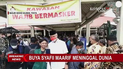 Mengenang Almarhum Buya Syafii, Ganjar Pranowo Sebut Sudah Kenal Puluhan Tahun Sejak Jadi Mahasiswa