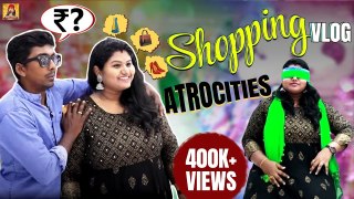 Shopping Atrocities Ft. Sarath and Krithika _ Velavan Stores _ Comali Sarath