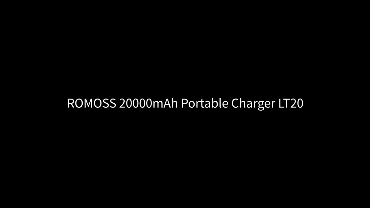ROMOSS Sense 8+ Power Bank 30000mAh QC PD 3.0 Fast Charging Powerbank 30000 mAh External Battery Charger For iPhone Xiaomi Mi
