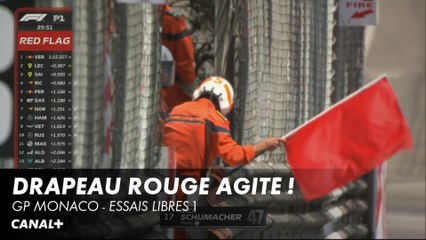 Drapeau rouge agité ! Formule 1 : Grand Prix de Monaco, essais libres 1