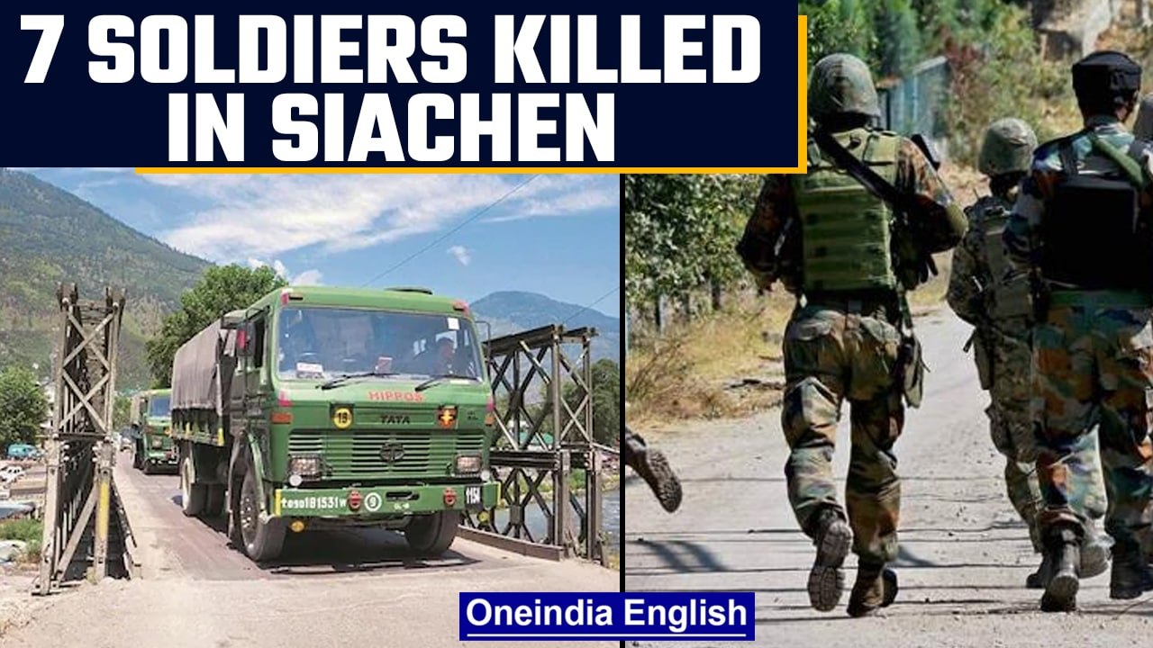 Siachen: 7 Indian soldiers killed in accident n...