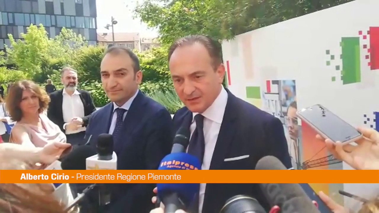 Cirio "In Piemonte spenderemo bene tutti i fondi del Pnrr"