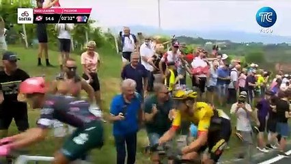 Richard Carapaz rumbo a la corona del Giro de Italia