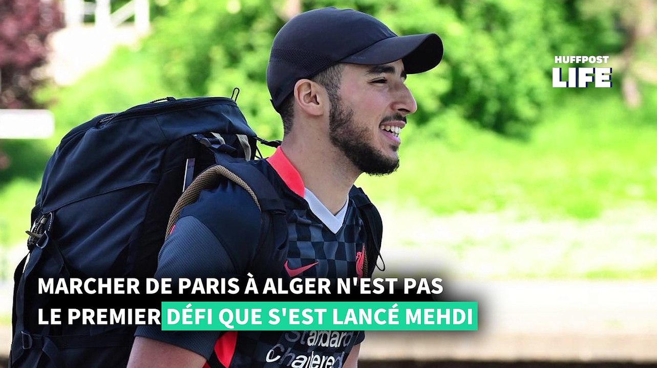 En hommage à son père, Mehdi parcourt 4.000 kilomètres et rallie Paris à Alger à pied