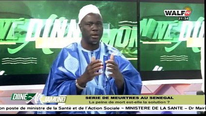 [LIVE_DINEE AK DIAMONO] SERIE DE MEURTRES AU SENEGAL : La peine de mort est-elle la solution ?