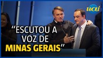 Em BH, Bolsonaro promete recriar Ministério da Indústria e Comércio
